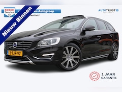 Volvo V60 - 2.4 D6 AWD Plug-In Hybrid Summum | Cruise control | Schuif/kantel dak | Trekhaak | Parkeer