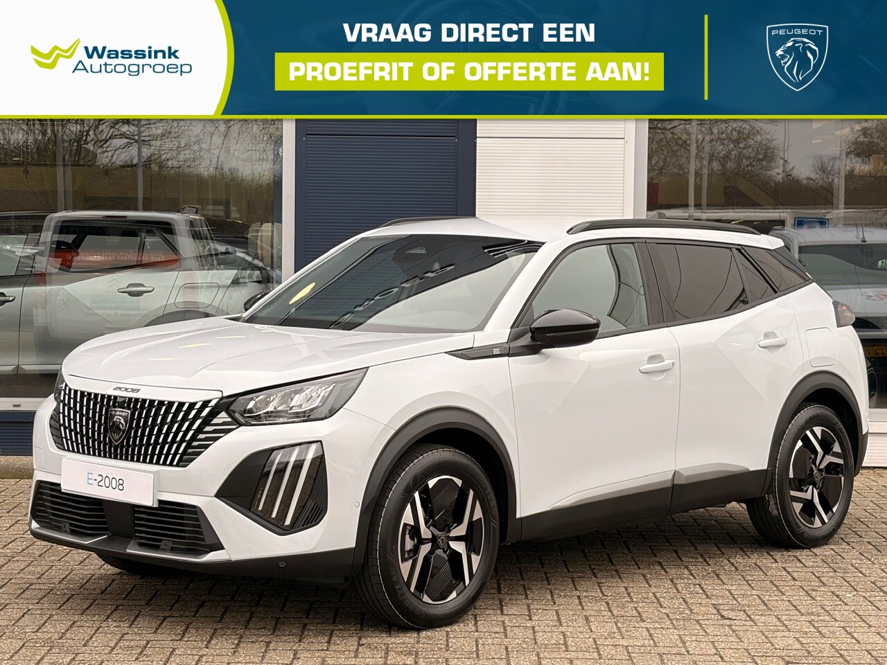 Peugeot e-2008 - EV 54kWh 156pk Allure Avantage | Warmtepomp | Cruise Control | Navigatie | Camera | Parkee - AutoWereld.nl