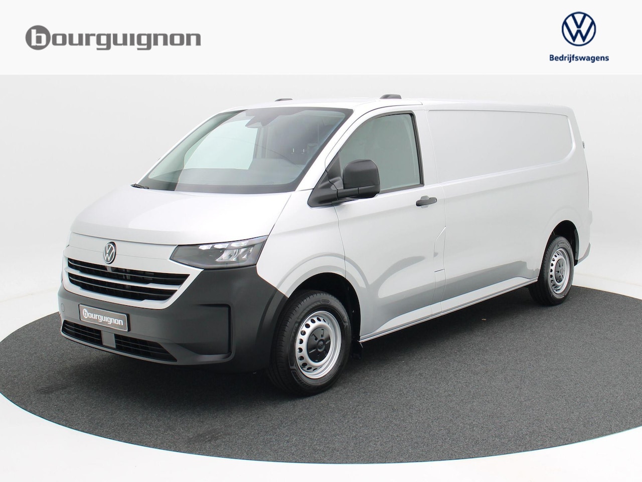 Volkswagen e-Transporter - Bedrijfswagens L2 64kWh 218 pk | Trekhaak | Achterdeuren | Bijrijdersbank | Zilver Metalli - AutoWereld.nl