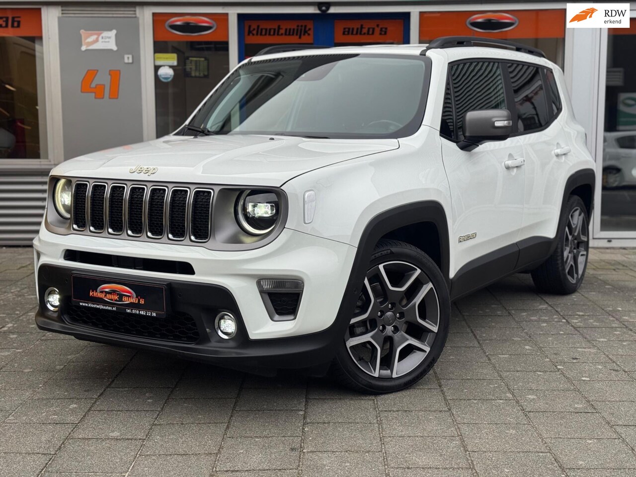 Jeep Renegade - 1.0T Limited 62.000KM Full LED 19” LM Dealer Onderhouden - AutoWereld.nl