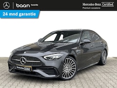 Mercedes-Benz C-klasse - C 180 AMG Line l Nightpakket l Smartphone integratie l Dodehoek detectie l 19 inch Lichtme