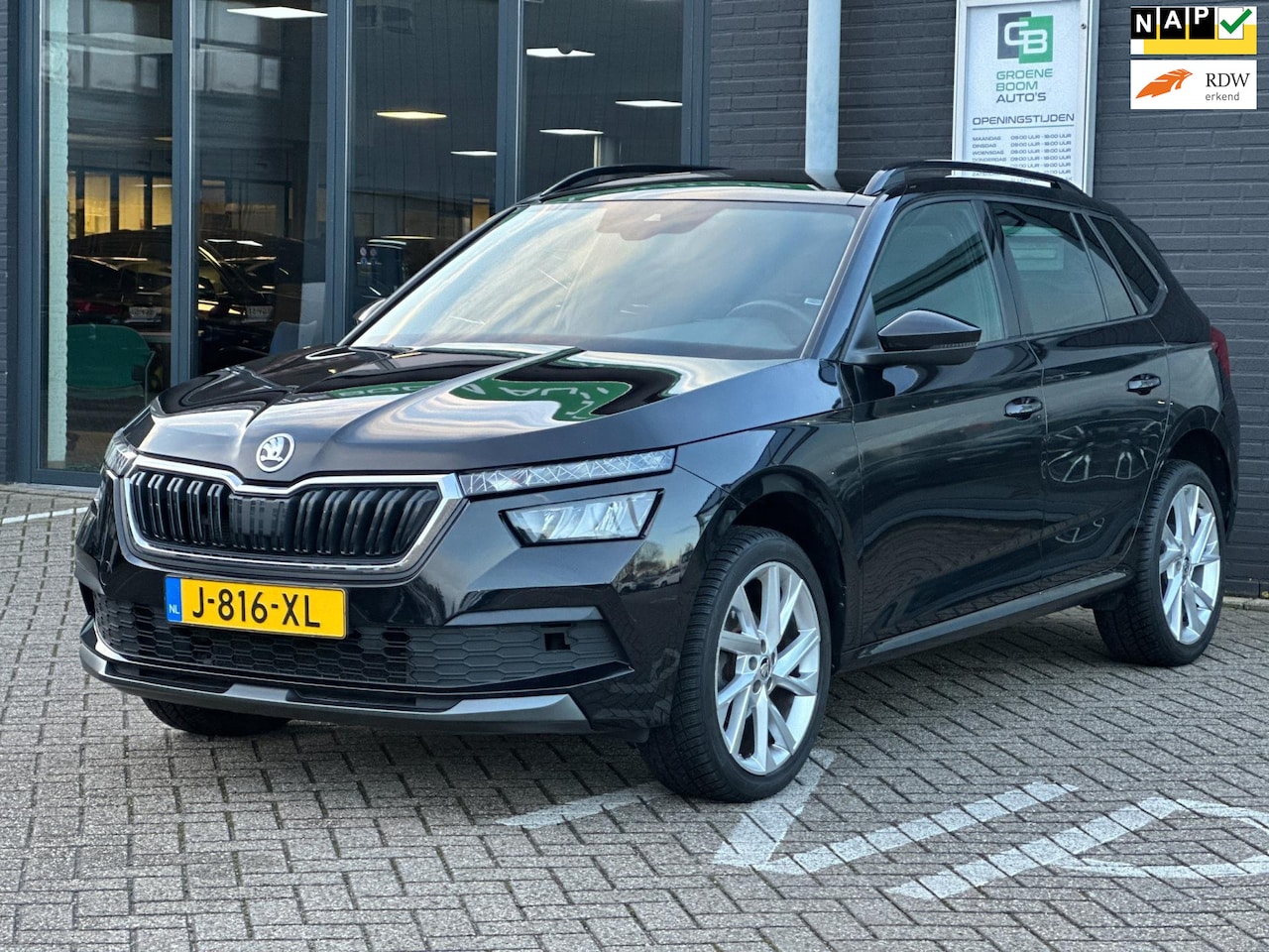 Skoda Kamiq - 1.0 TSI Sport Business/NAVI/PANO-DAK/AUTOMAAT/NL-AUTO NAP!! - AutoWereld.nl