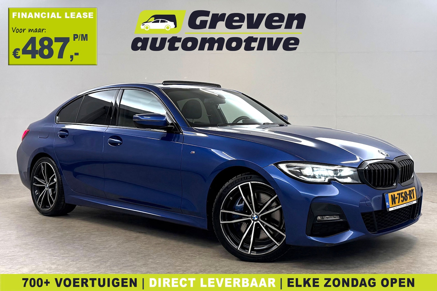 BMW 3-serie - 318i High Executive Edition M-Sport | Pano | Virtual | Sfeer | Camera | HuD | Carplay | St - AutoWereld.nl