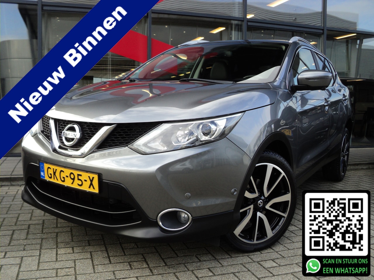 Nissan Qashqai - 1.2 Tekna + | PANORAMADAK | LEDER | NAVIGATIE | - AutoWereld.nl