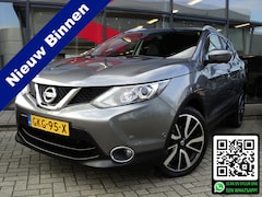 Nissan Qashqai - 1.2 Tekna + | PANORAMADAK | LEDER | NAVIGATIE | VIERSEIZOENEN BANDEN | TREKHAAK | 360 CAME