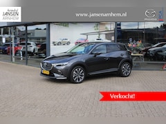 Mazda CX-3 - 2.0 SkyActiv-G 121 Luxury , Automaat, Half Leder, Navi, HUD, Clima, Cruise, Camera, PDC, A