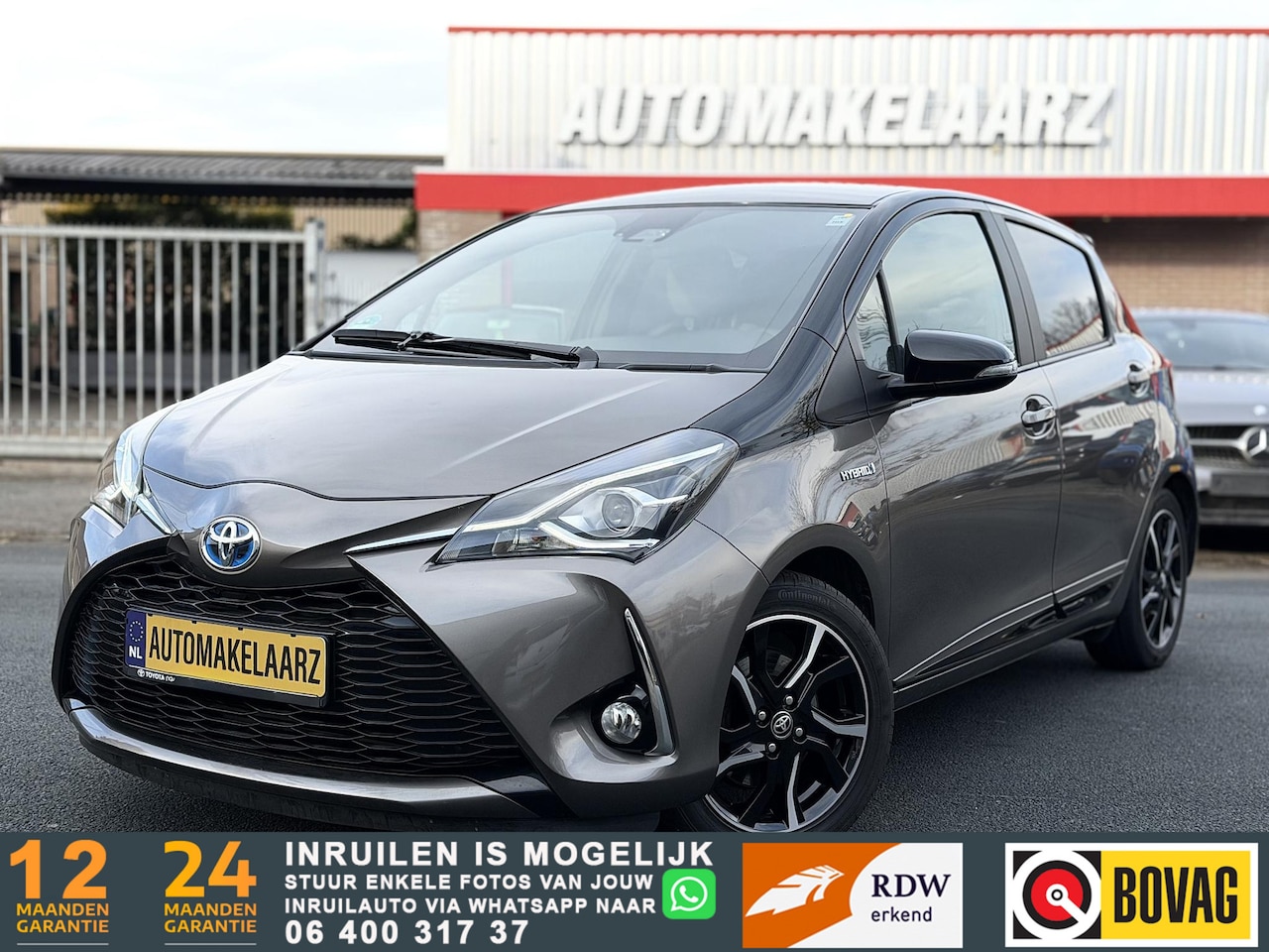 Toyota Yaris - 1.5 Hybrid Dynamic Bi-Tone | CARPLAY DEALERONDERHO - AutoWereld.nl