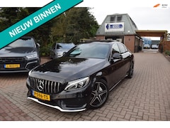 Mercedes-Benz C-klasse - 180 Sport Edition AMG-LINE AUTOM/PANODAK/CRUISE/LEDER/MATRIX LED/NAVI/CAMERA/PDC V+A/STOEL