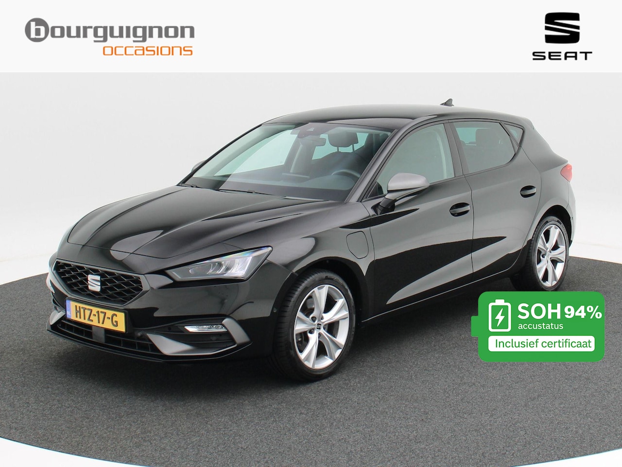 SEAT Leon - 1.4 TSi 204 Pk Phev eHybrid FR Business Intense | LED | Sensoren | Carplay | Navigatiesyst - AutoWereld.nl