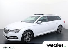 Skoda Superb Combi - 1.4 TSI iV Laurin & Klement Edition | 218 PK | SoH 97% | Trekhaak | Panoramadak | 360 grad