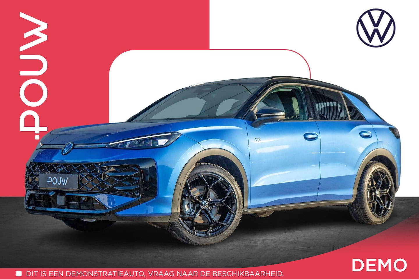 Volkswagen T-Roc - 1.5 eTSI 150pk DSG R-Line First Edition | Black Style | 19" Velgen | Rondomzichtcamera | A - AutoWereld.nl