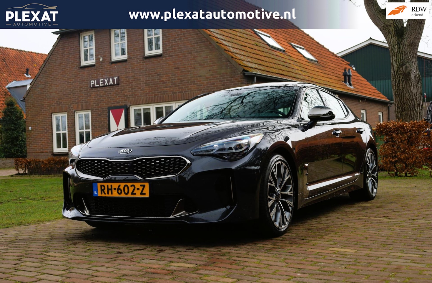 Kia Stinger - 2.0 T-GDI GT-Line Aut. | Uniek | Harman-Kardon | Adaptieve Cruise | Panorama | Stoelventil - AutoWereld.nl