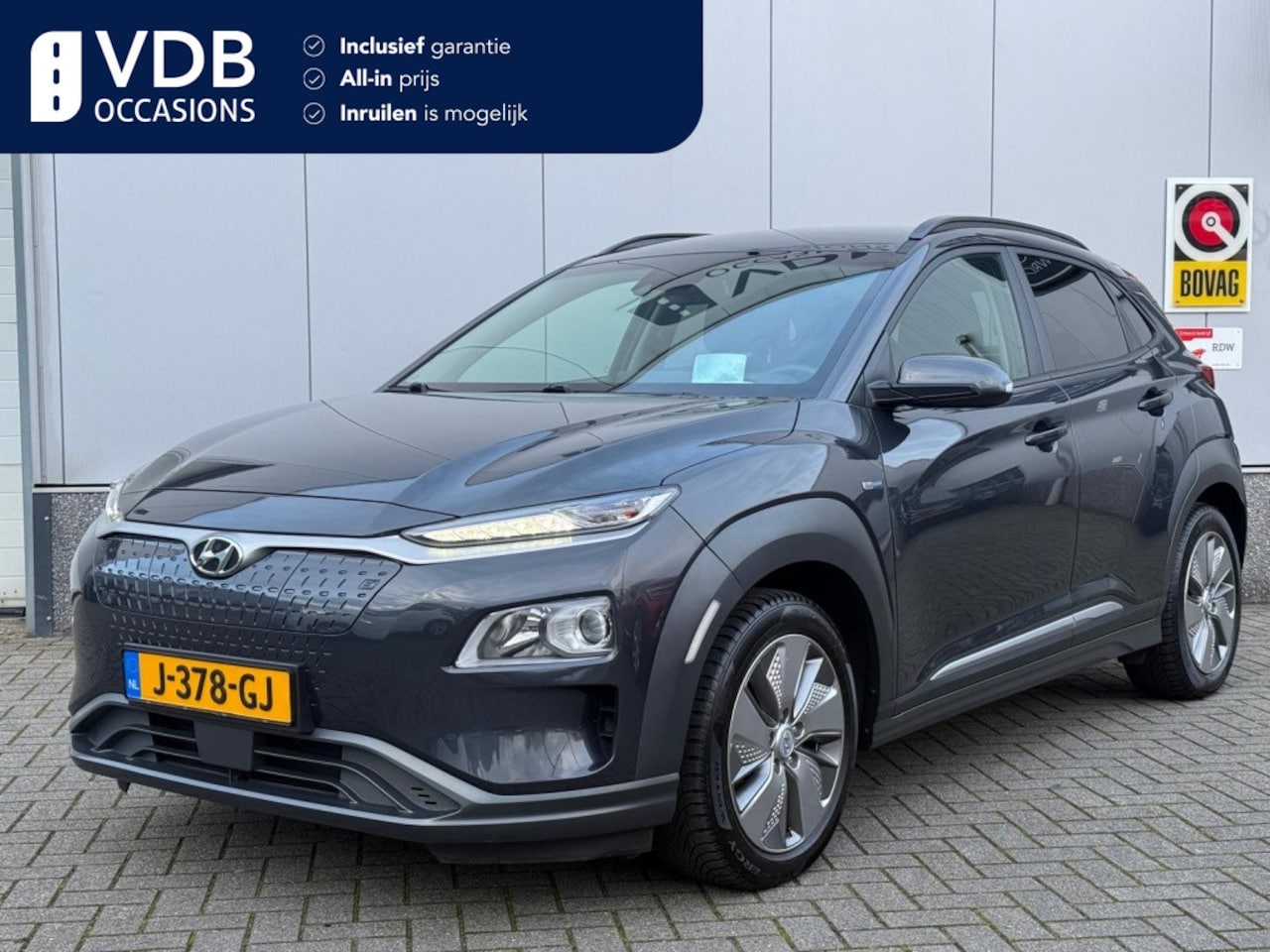 Hyundai Kona Electric - EV Fashion 64 kWh |SOH 100%|Navi|Camera|Krell|Carplay|Dodehoek - AutoWereld.nl