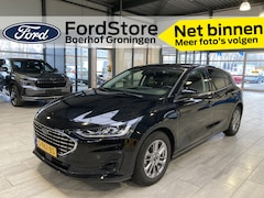Ford Focus - EcoBoost Hybrid 125 pk Titanium | Groot scherm I Sync 4 I Climate I Navi I Cruise | Apple