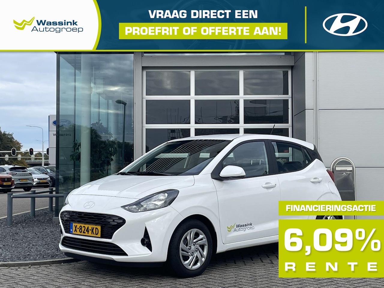 Hyundai i10 - 1.0i 67pk 5-zits Comfort DEMO VOORDEEL| Airco | Apple carplay en Android auto | Bluetooth - AutoWereld.nl