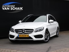 Mercedes-Benz C-klasse Estate - 200 AMG-LINE | LEDER | PANO-DAK | BURMESTER | TREKHAAK | PDC | NAVI | STOELVERW. |