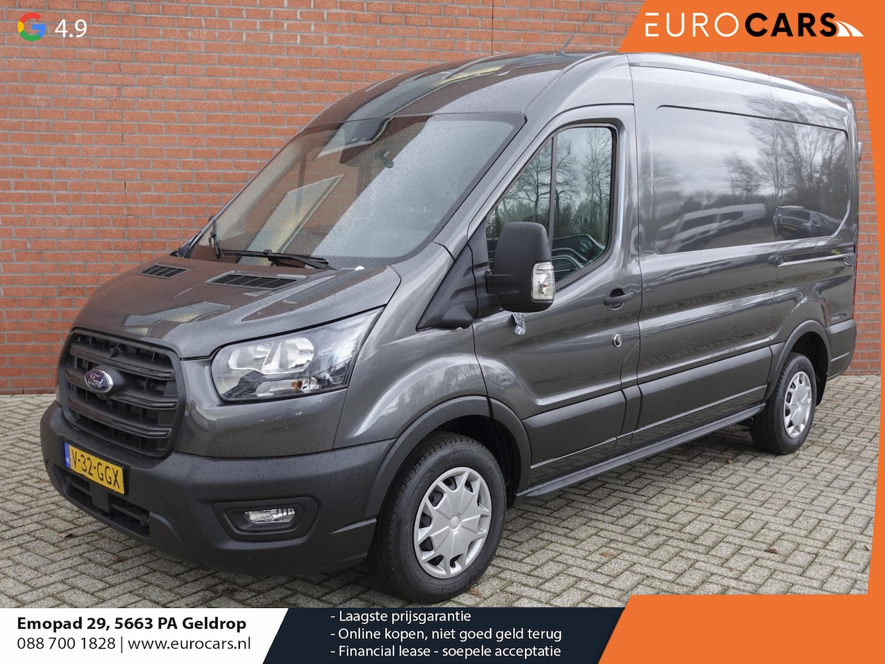 Ford Transit - 310 L2H2 Trend Automaat Airco Bluetooth Camera Cruise Control - AutoWereld.nl