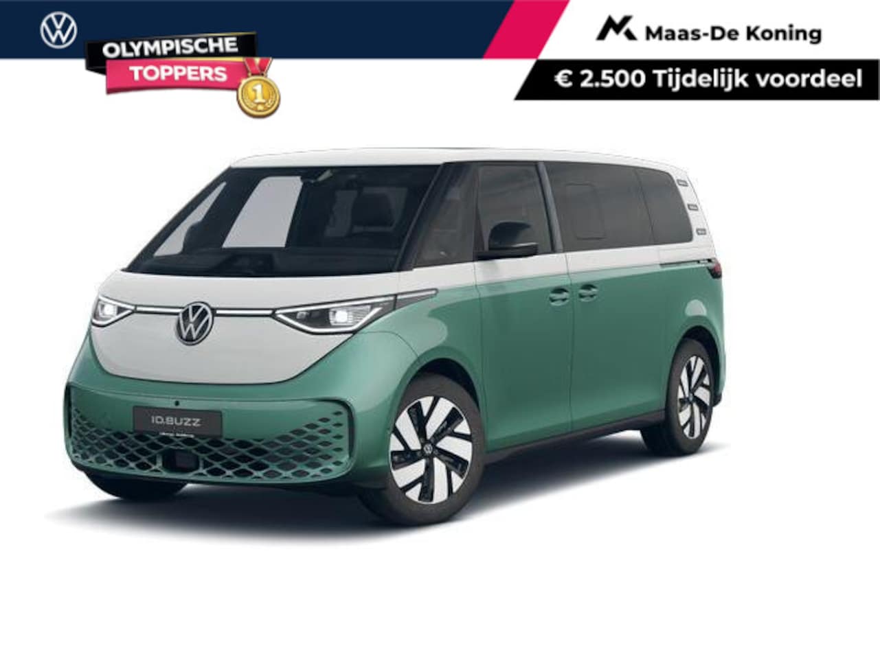 Volkswagen ID. Buzz - Bedrijfswagens Pro Bulli Limited 86kWh 286pk L2 - AutoWereld.nl