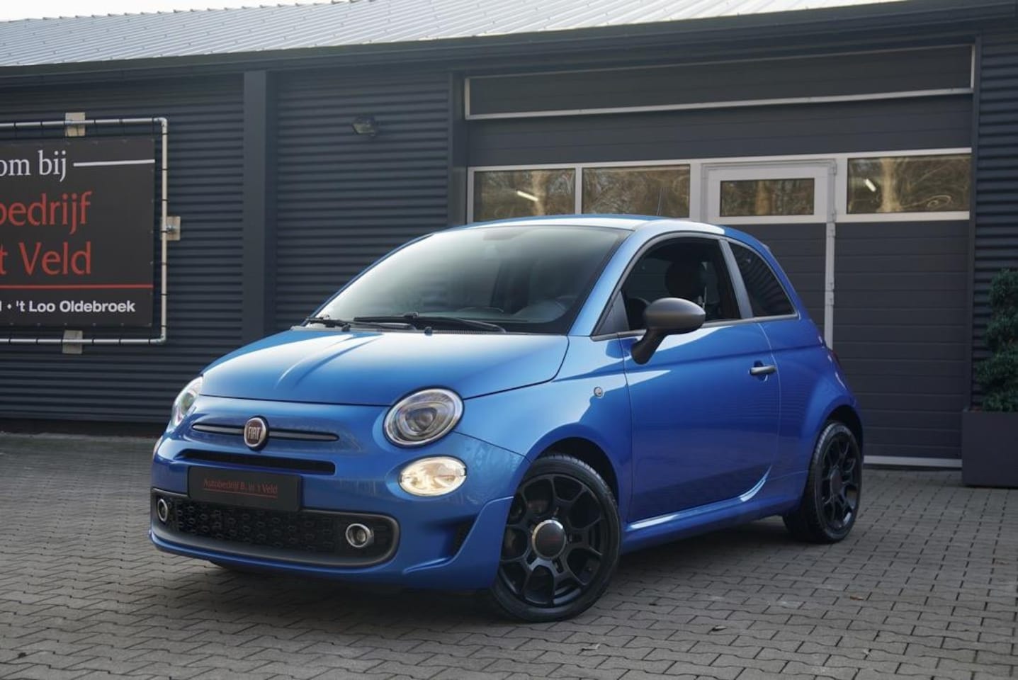 Fiat 500 - S 0.9 TwinAir Turbo Sport 105PK LEDER CRUISE GROOT NAVI CLIMA - AutoWereld.nl