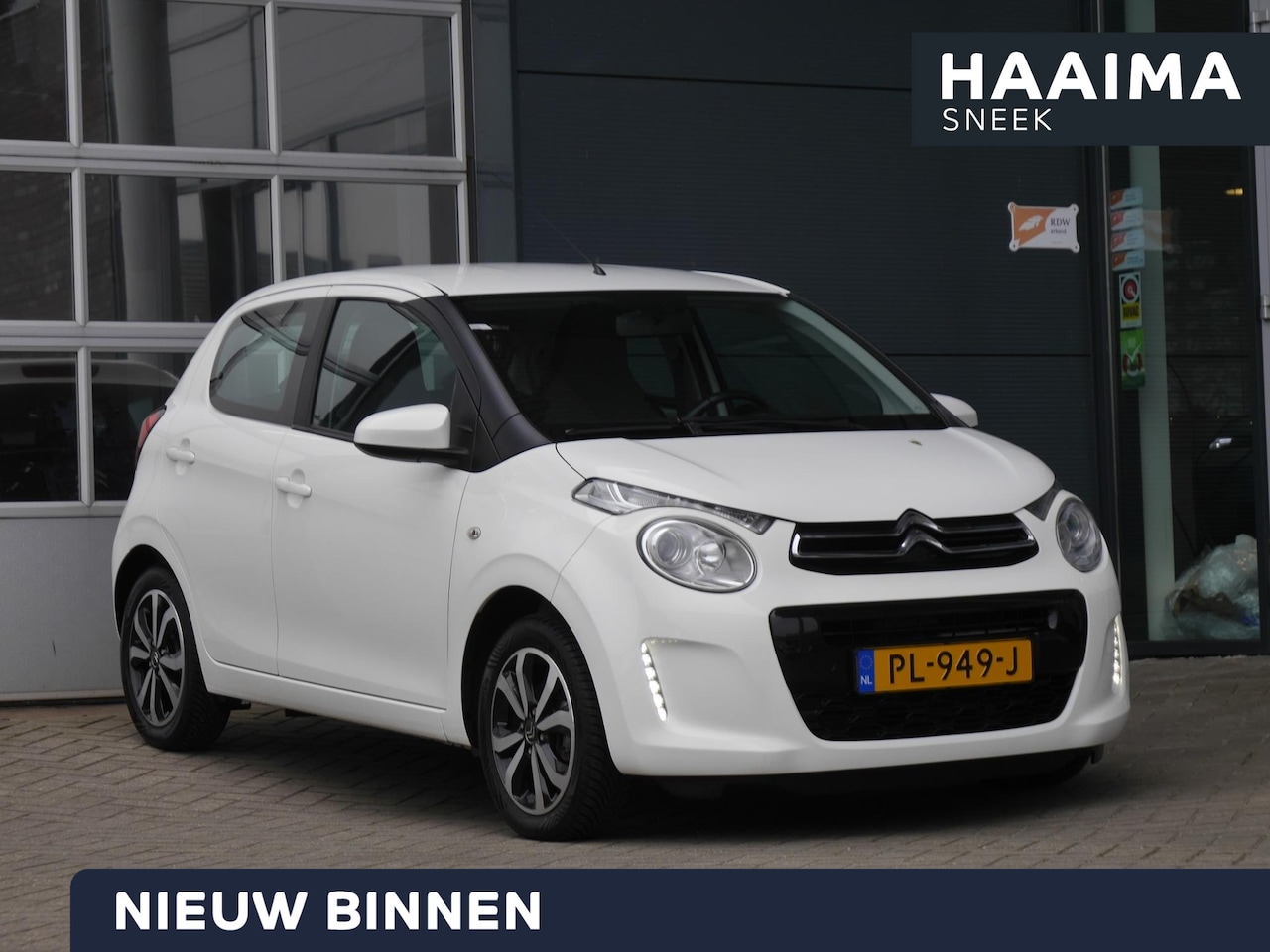 Citroën C1 - 1.0 VTi Shine | Automaat | Lage km.stand | Navigatie | Achteruitrijcamera | Lichtmetalen v - AutoWereld.nl
