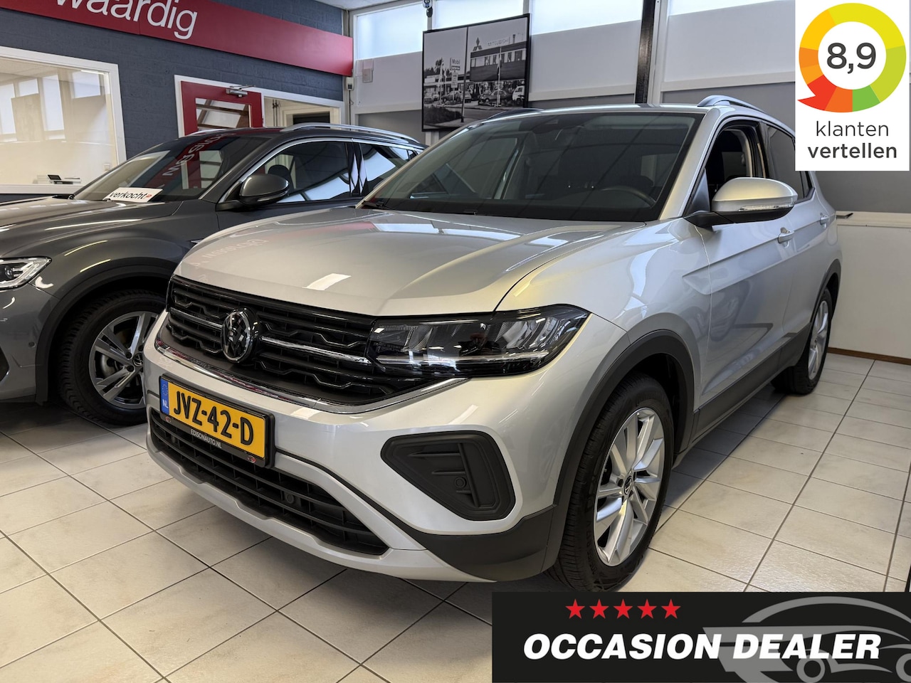 Volkswagen T-Cross - 1.0 TSI DSG 116PK Life Edition *CAM*APP*LED*KEYL* - AutoWereld.nl