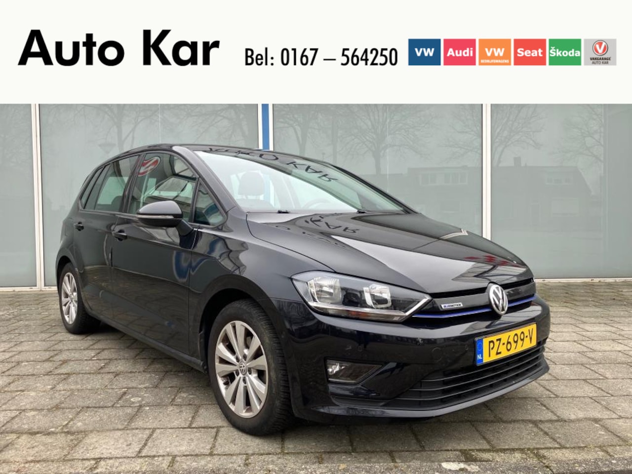 Volkswagen Golf Sportsvan - 1.0 TSI 115 pk. DSG automaat Comfortline Navigatie Parkeersensoren Trekhaak - AutoWereld.nl