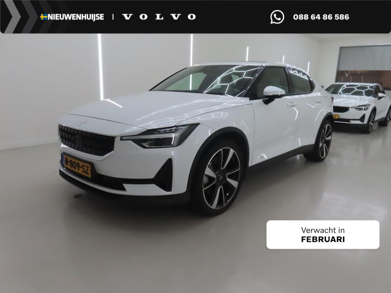 Polestar 2 - Long Range Single Motor 78 kWh | Cruise Control | Panoramadak | 20" Lichtmetalen Velgen | - AutoWereld.nl