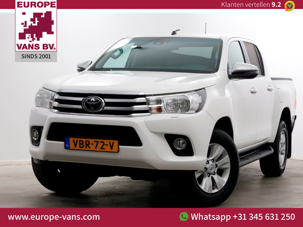 Toyota HiLux - 2.4 D-4D-F 150pk E6 4WD 4x4 Double Cab Automaat 2/5-Persoons 08-2019 - AutoWereld.nl