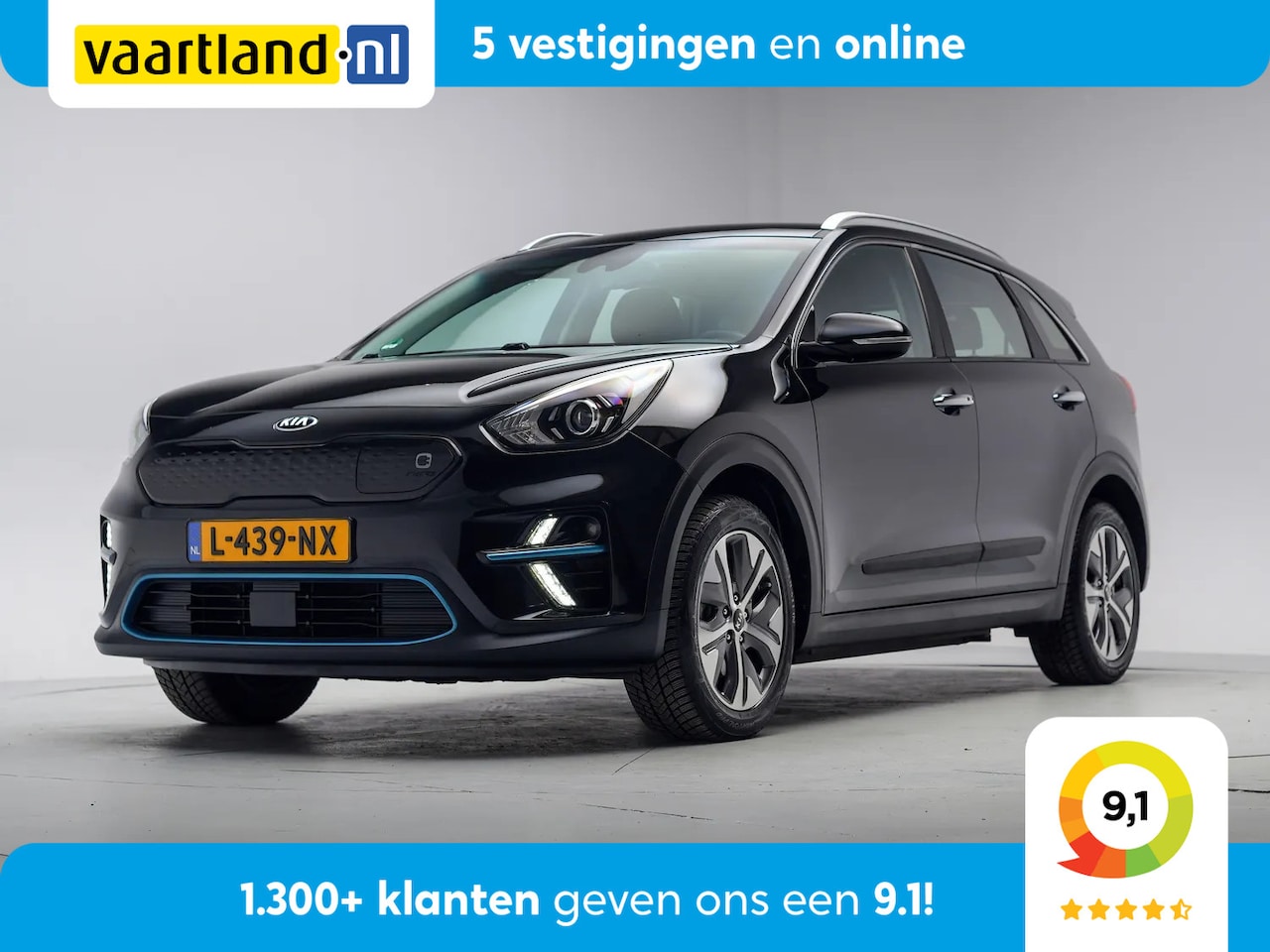 Kia e-Niro - 64 kWh DynamicLine 3-Fase [ Nav Half-leder Warmtepomp Stoelverwarming Apple/Android ] - AutoWereld.nl