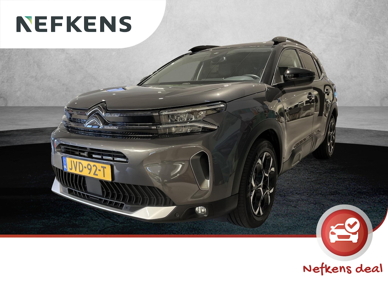 Citroën C5 Aircross - 1.6 Plug-in Hybrid 225 Shine | elektrisch glazen panorama-dak | elektrisch bedienbare acht - AutoWereld.nl
