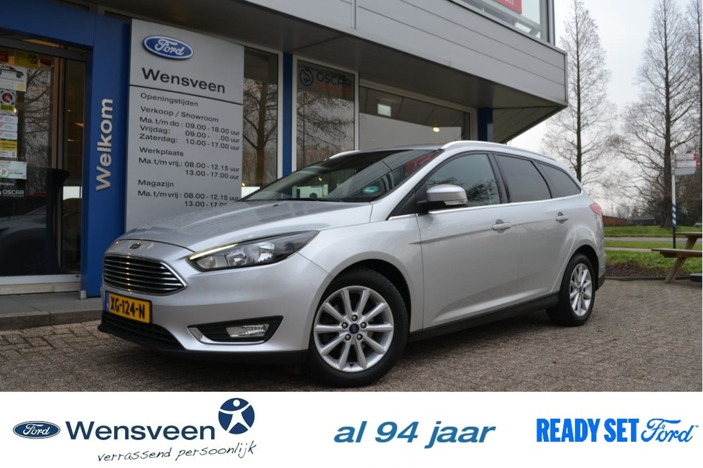Ford Focus Wagon - 1.0T 125pk ECOBOOST Titanium | navigatie - AutoWereld.nl