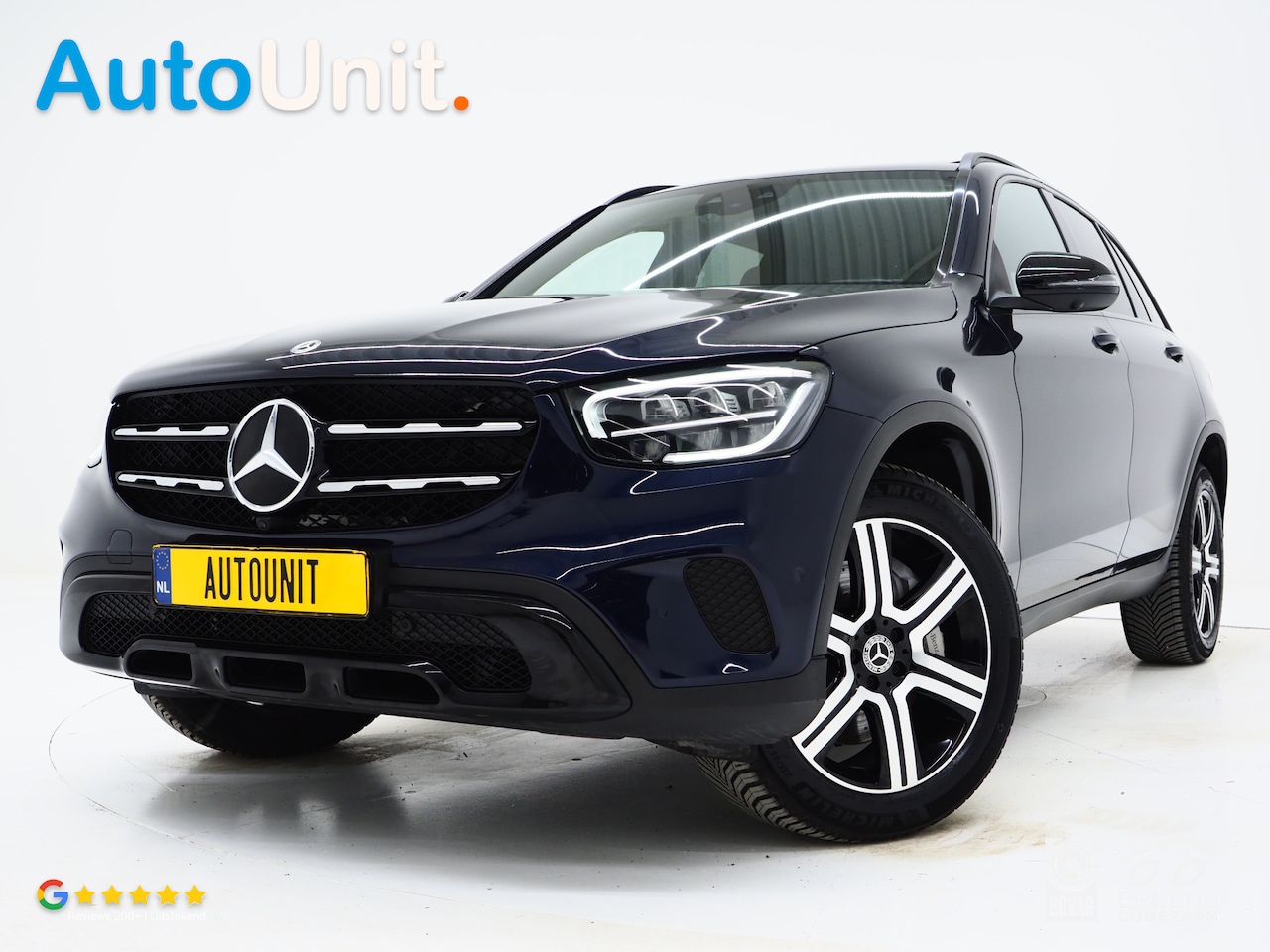 Mercedes-Benz GLC-klasse - 300e 4MATIC Premium | Panoramadak | Head Up | Trekhaak | Leder | 360 | Adaptive Cruise | C - AutoWereld.nl