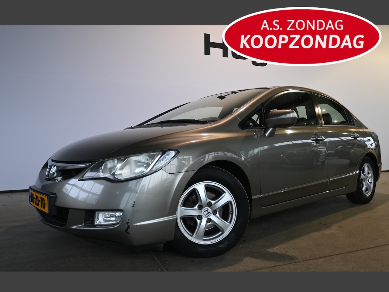 Honda Civic - 1.3 Hybrid Automaat Clima Cruise Control All in Prijs! Inruil Mogelijk! - AutoWereld.nl
