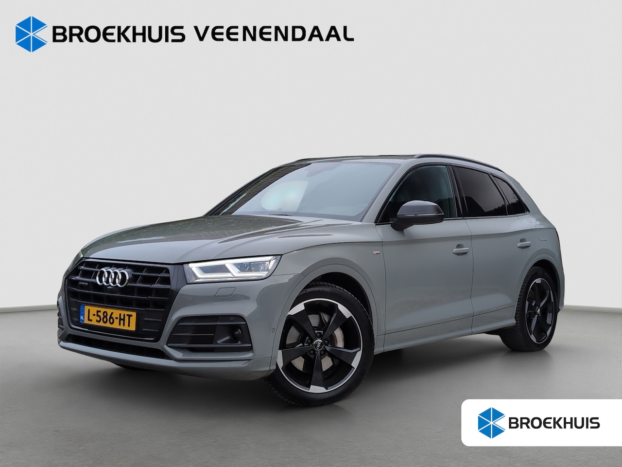 Audi Q5 - 50 TFSI e quattro S-Line | Luchtvering | Massage | Panoramadak | Apple Carplay | | Elektri - AutoWereld.nl