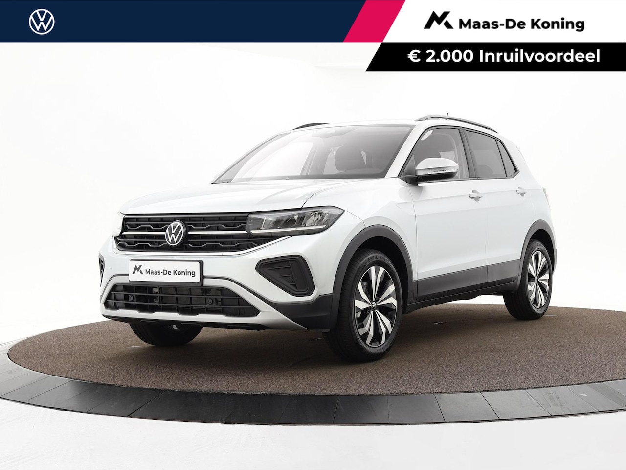 Volkswagen T-Cross - Life Edition 1.0 TSI 95 PK 5 versn. Hand · Comfort pakket · Airconditioning automatisch, 2 - AutoWereld.nl