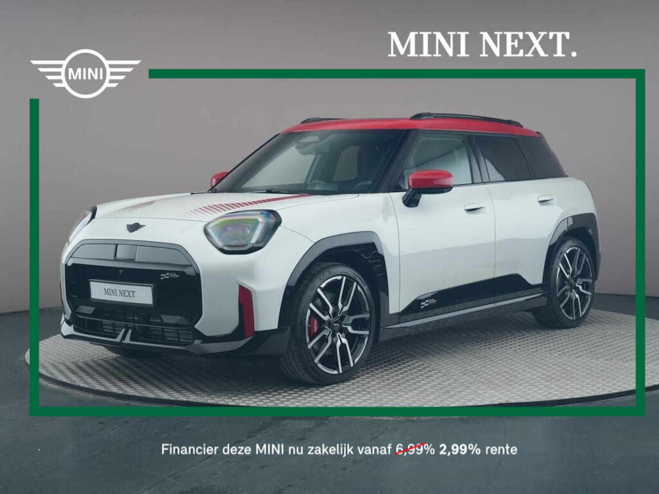 MINI Aceman - JCW John Cooper Works XL 54.2 kWh - AutoWereld.nl