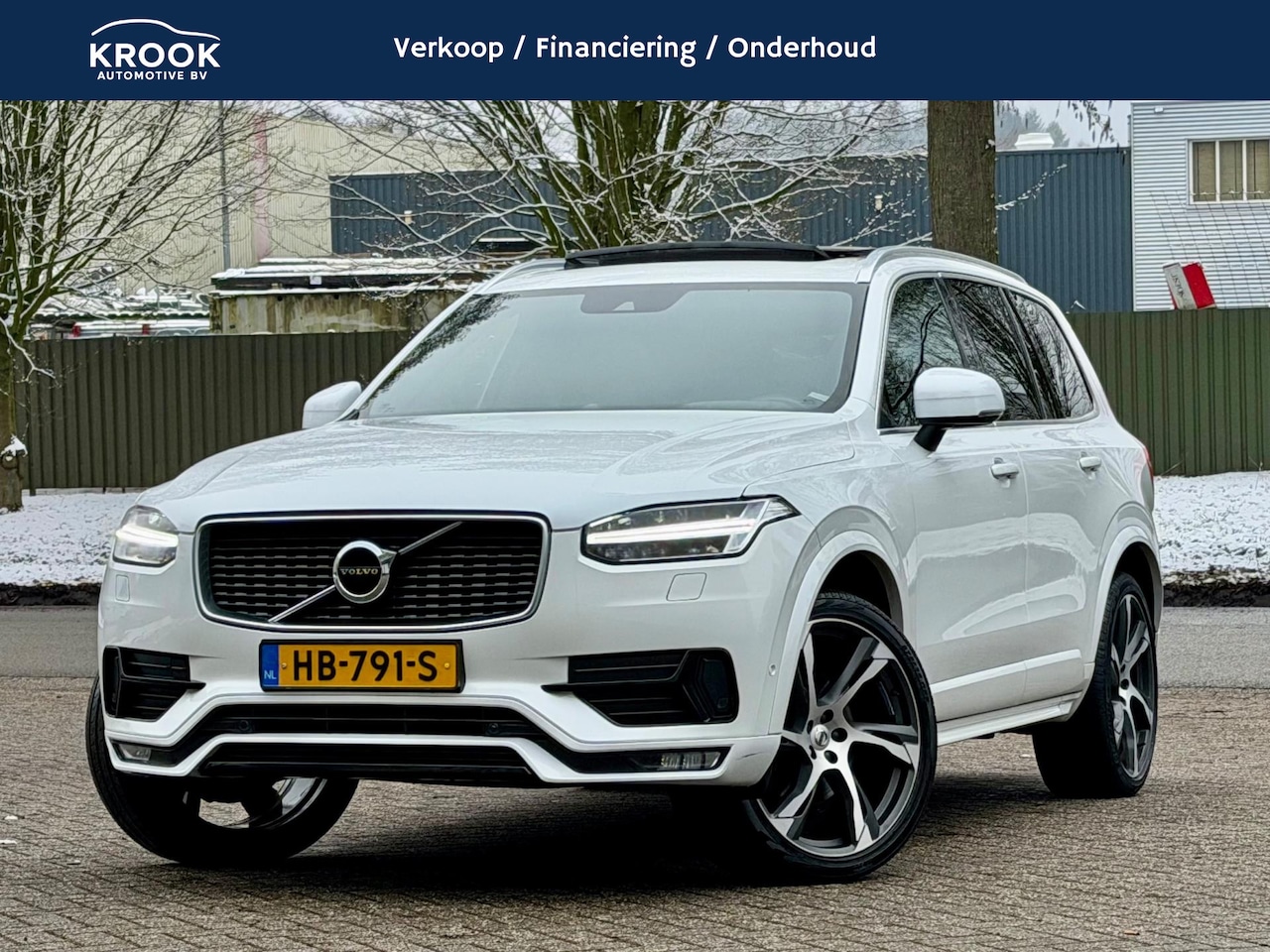 Volvo XC90 - 2.0 D5 AWD R-Design | 2015 | Polestar+ | Panorama | B&W | Luchtvering | - AutoWereld.nl