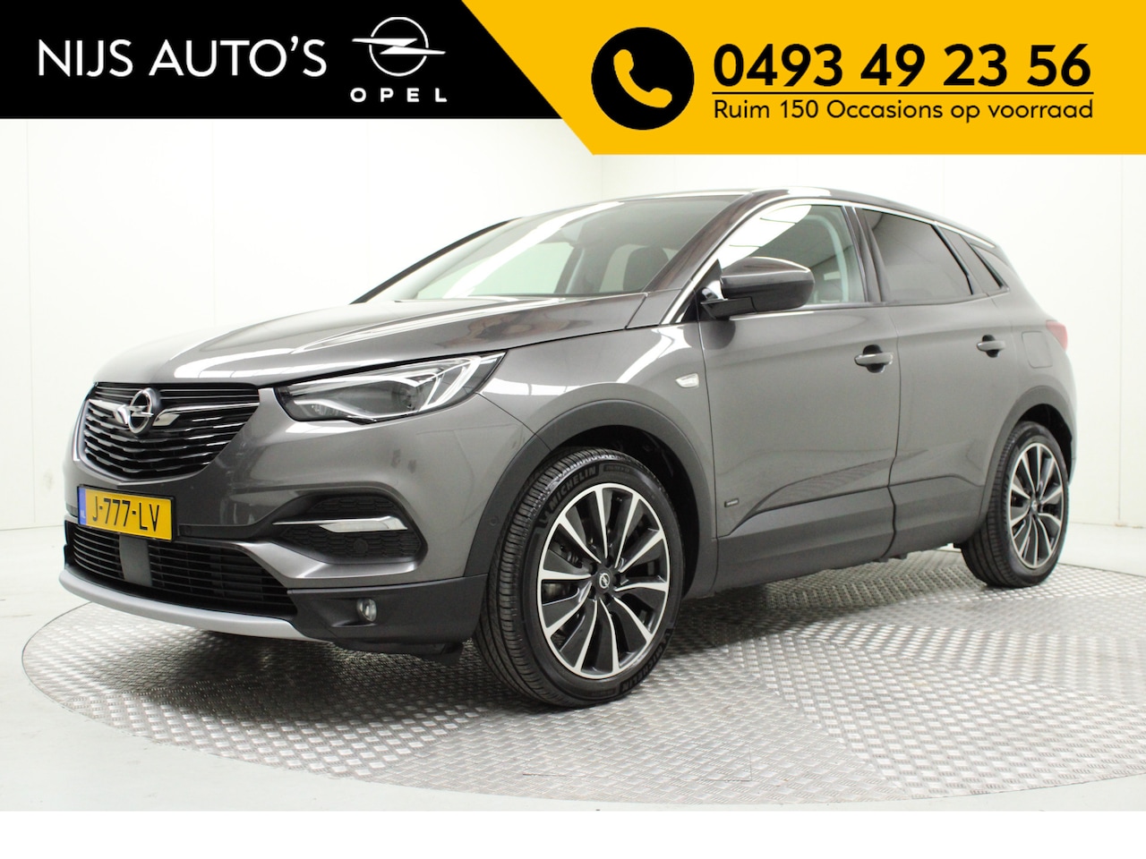 Opel Grandland X - 1.6 Turbo Hybrid Business Edition | automaat | afn. trekhaak | climate | eletr. achterklep - AutoWereld.nl