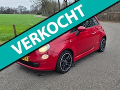 Fiat 500 - 0.9 TwinAir leuke stoere auto met lange apk keuring airco en beetje blanke lak schade