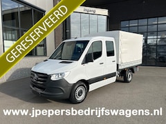 Mercedes-Benz Sprinter - 315 CDI L2 D.C. Open laadbak / Trekhaak / MBUX / Carplay navigatie / Cruise control / Airc