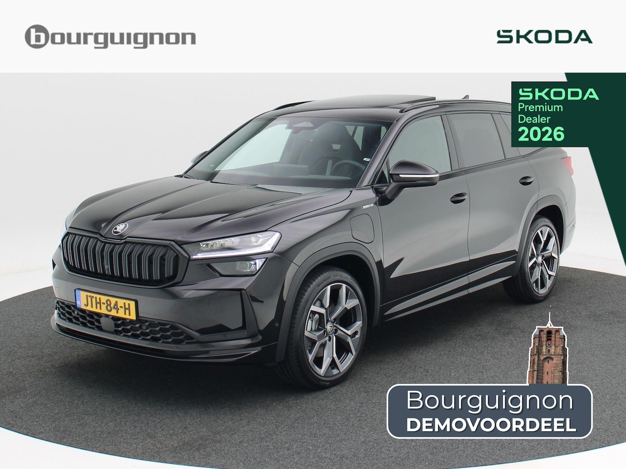 Skoda Kodiaq - Sportline Business 1.5 TSI PHEV 204PK | Trekhaak | 360 camera | Panoramadak | Elektr. acht - AutoWereld.nl