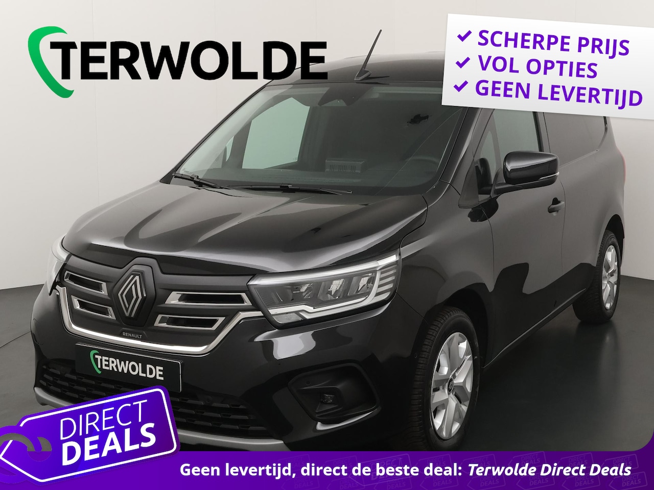 Renault Kangoo E-Tech - GB L1 E-Tech electric 120 pk extra | Laadruimte-pakket | - AutoWereld.nl