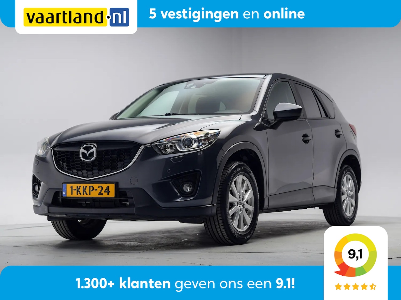 Mazda CX-5 - 2.0 SkyActive TS+ ORG.NL [ xenon navi trekhaak ] - AutoWereld.nl