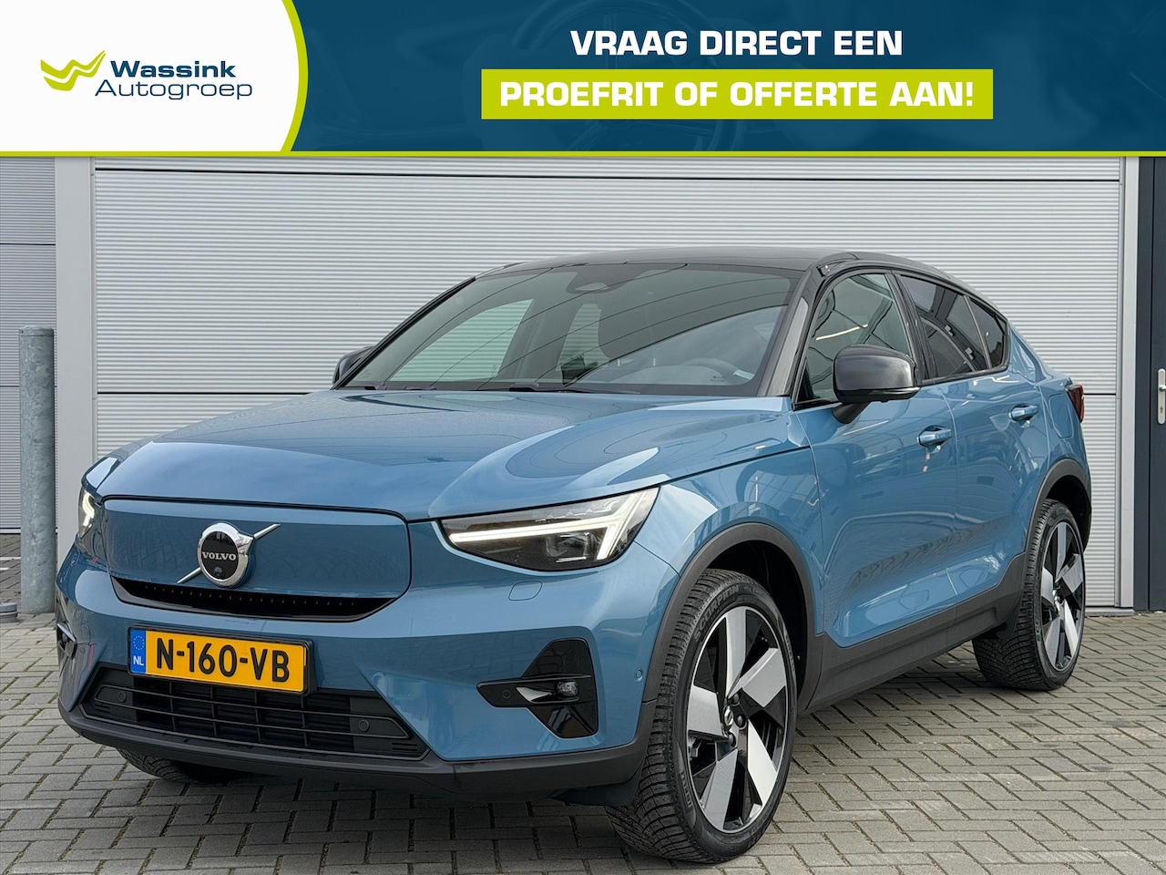 Volvo C40 - Recharge Twin Pure electric 408pk Intro Edition | Wordt Verwacht - AutoWereld.nl