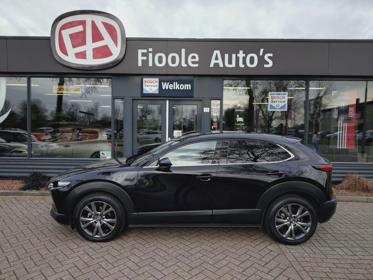 Mazda CX-30 - 2.0 e-SkyActiv-G M Hybrid Luxury Head-up, leder, Stoelverwarming, camera, PDC V+A - AutoWereld.nl