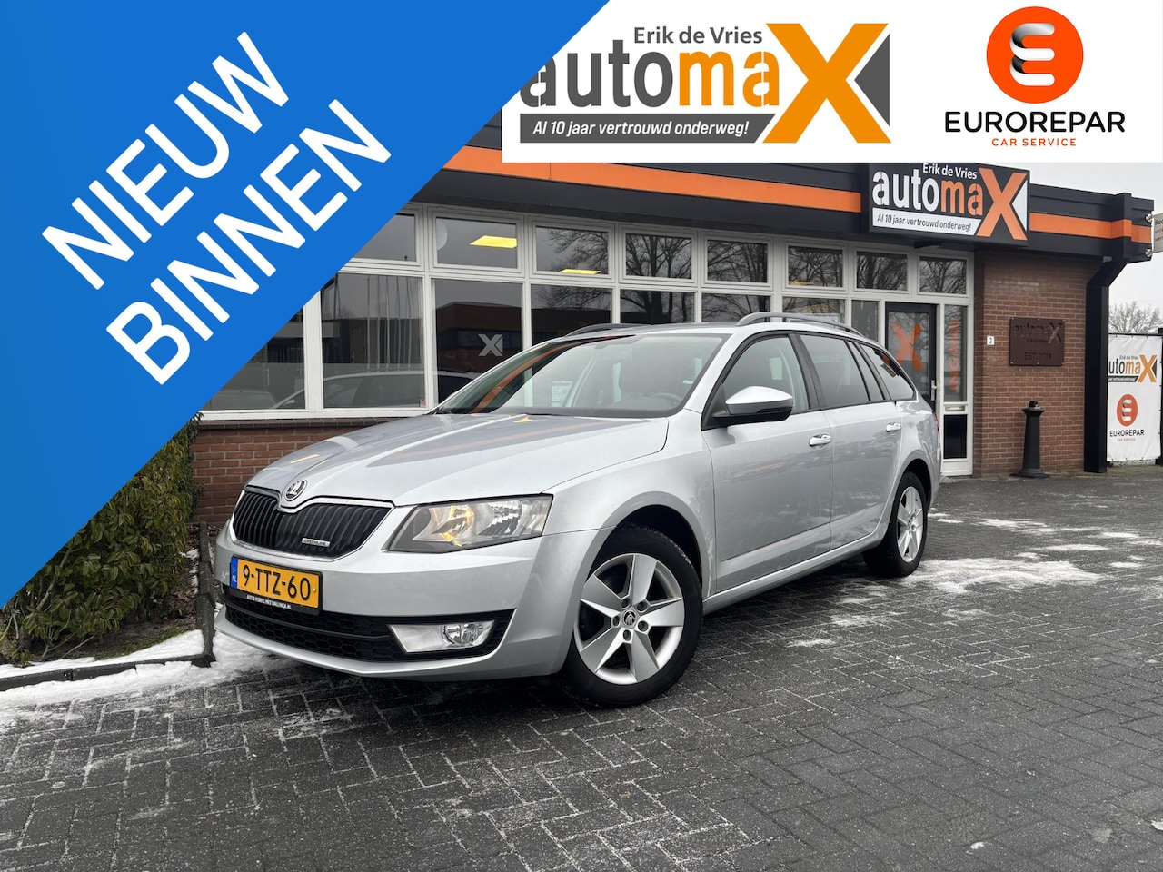 Skoda Octavia Combi - 1.6 TDI Greenline Businessline |Goed Onderhouden!|Airco - Cruise| - AutoWereld.nl