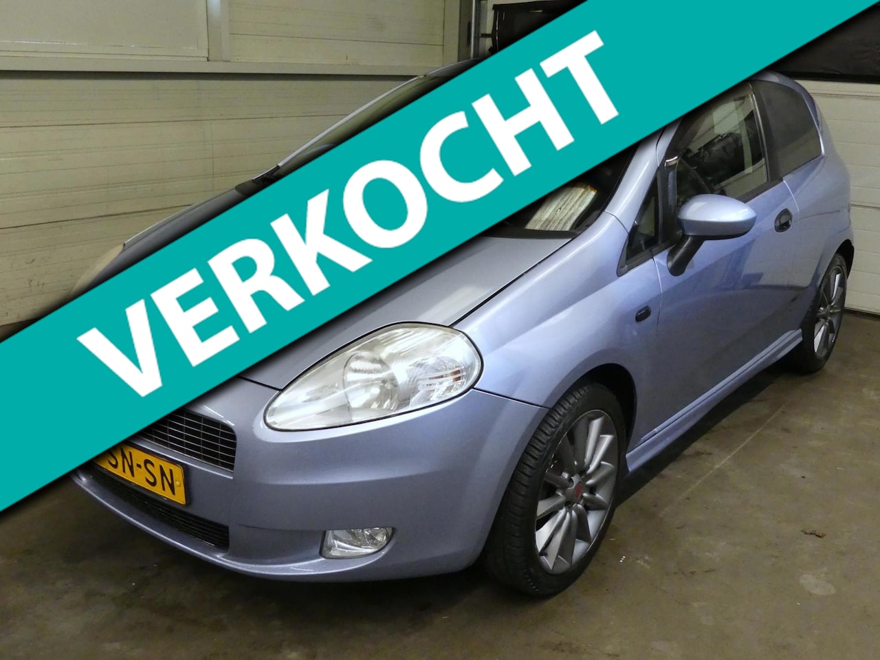 Fiat Grande Punto - 1.2 Sportsound - Airco - Netjes Onderhouden - AutoWereld.nl