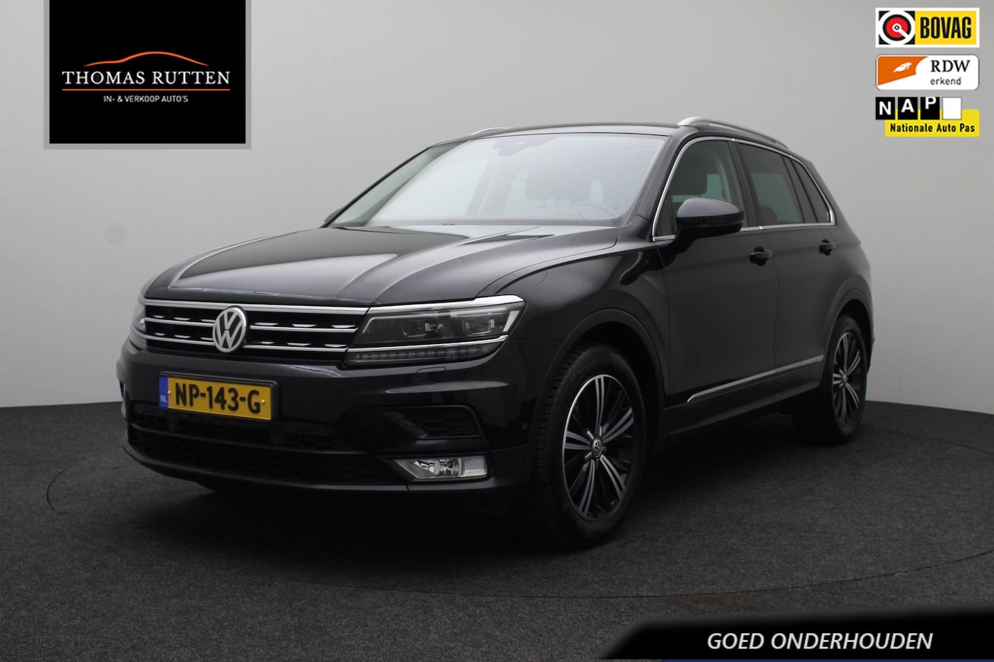 Volkswagen Tiguan - 1.4 TSI ACT Connected Series 2017 | Trekhaak | Massage Stoel | Airco | Panoramadak | Cruis - AutoWereld.nl