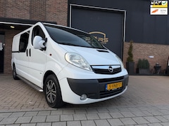 Opel Vivaro - 2.5 CDTI 146PK L2H1 DC Dubbele Cabine 6PRSN Airco Navi Cruise Elk.Ramen