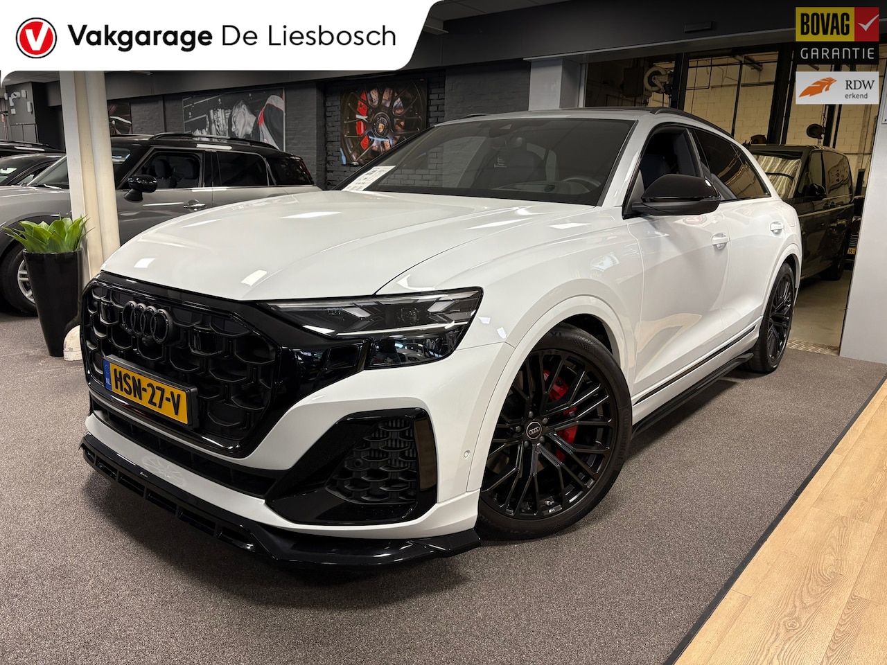 Audi Q8 - 60 TFSI e quattro Pro Line S Competition 489pk | Panoramadak | luchtvering | head-up | 360 - AutoWereld.nl